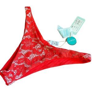 Luli Fama‎ Corazon de Seda High Leg Bikini Bottom nwt